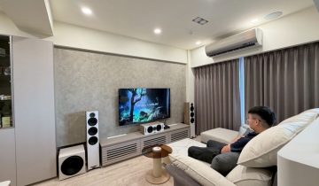 【案例分享】高雄朱宅｜ELAC × KLIPSCH 5.1.2 全景聲劇院組