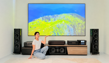 【案例分享】Wharfedale Elysian 3 5聲道劇院系統 × Integra DRX-5.4 × Epson LS970 120 吋菲涅爾布幕